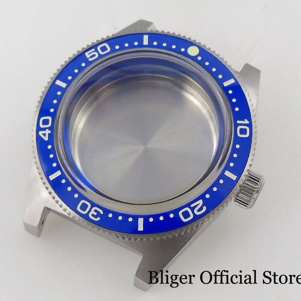 62MAS Case Fit NH35 PT5000 Automatic Diver Watch Case 300M Waterproof ARSapphire