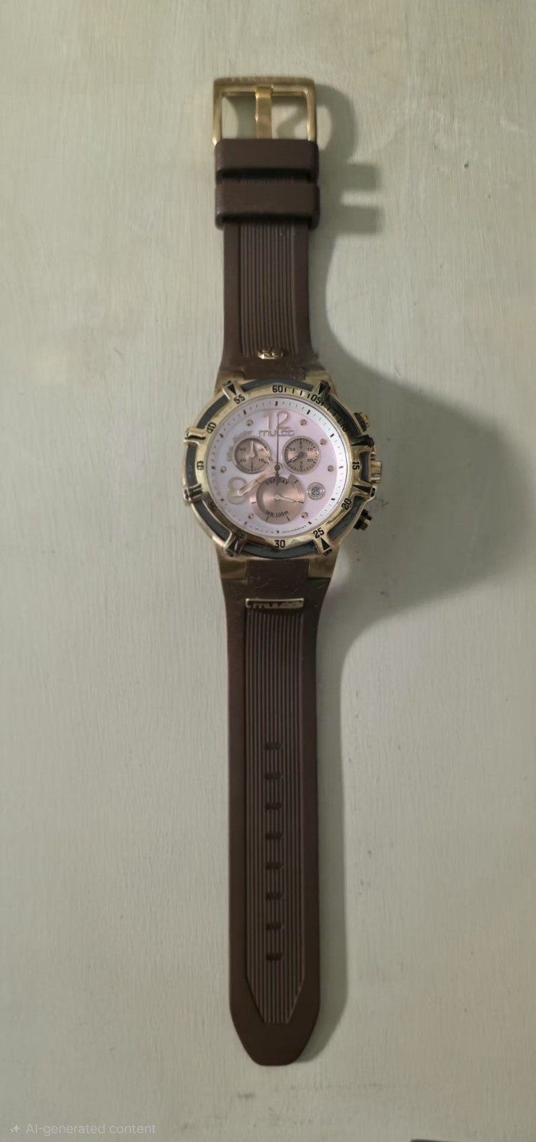 Mulco MULCO Unisex MW1-29903-031 Analog Display Swiss Quartz Brown Watch
