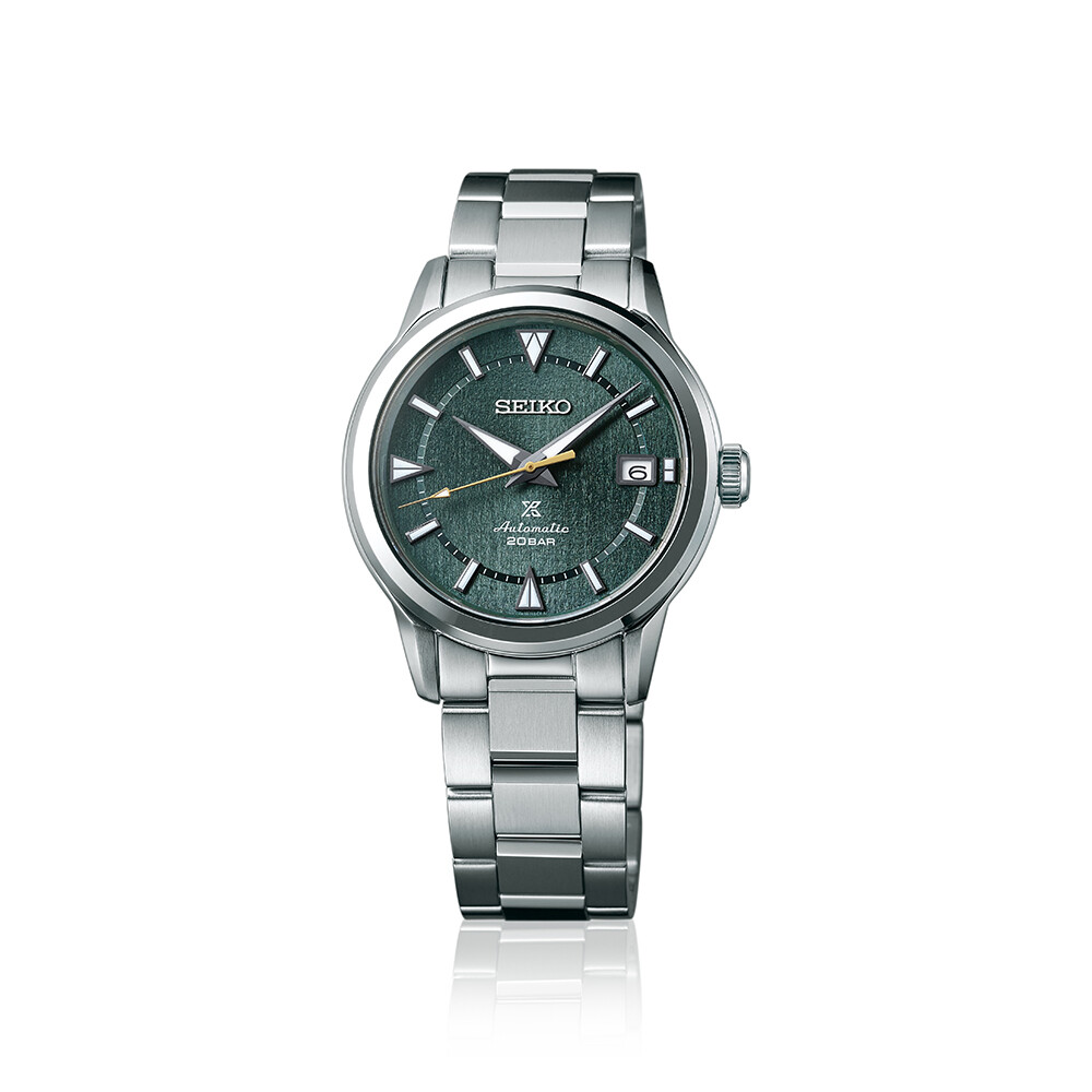 Seiko Prospex Mens Alpinist Mystic Forest Dial Analog Display Wrist Watch SPB289