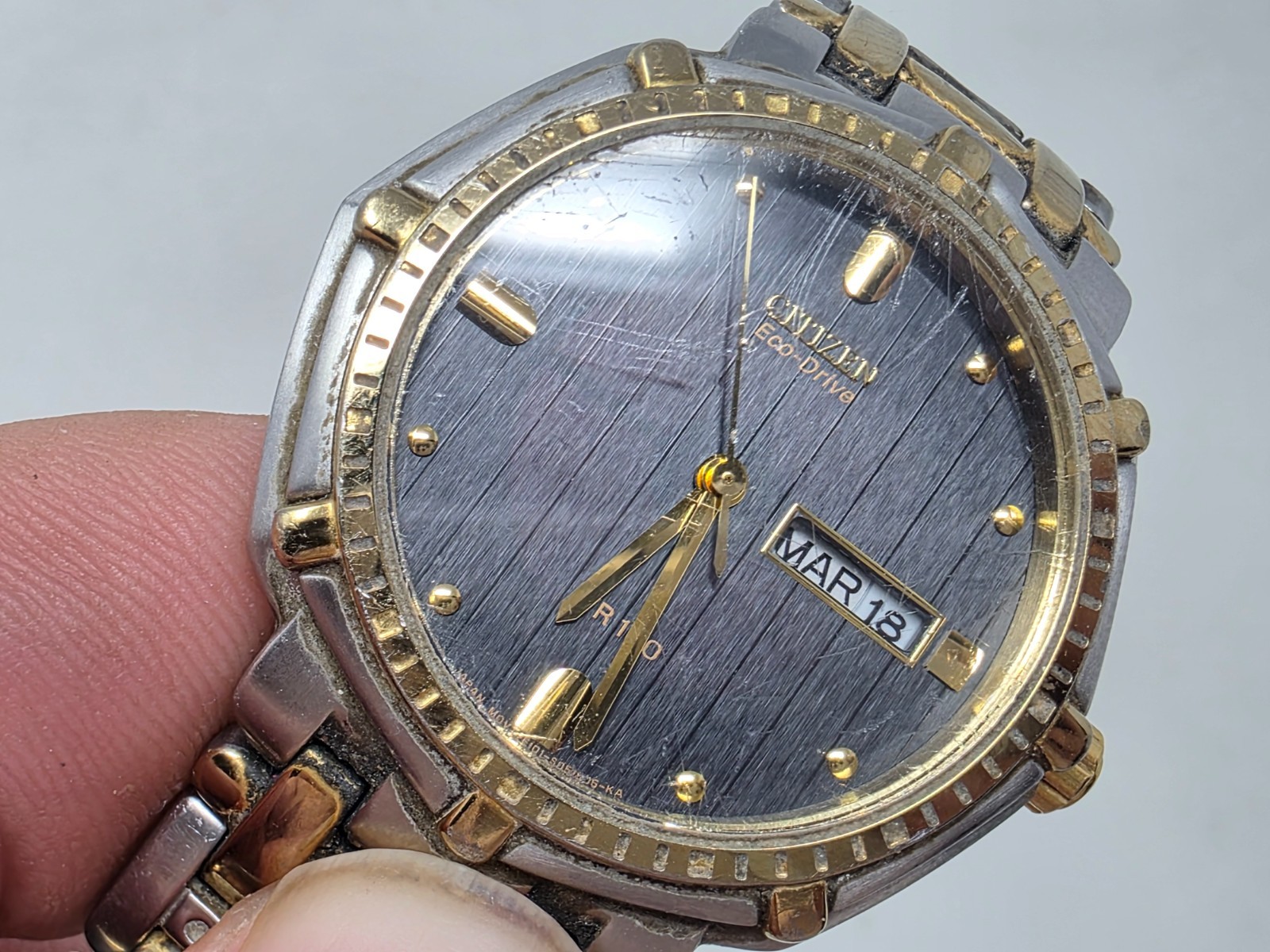 Citizen Eco-Drive 2 Tone Watch E101-S030528