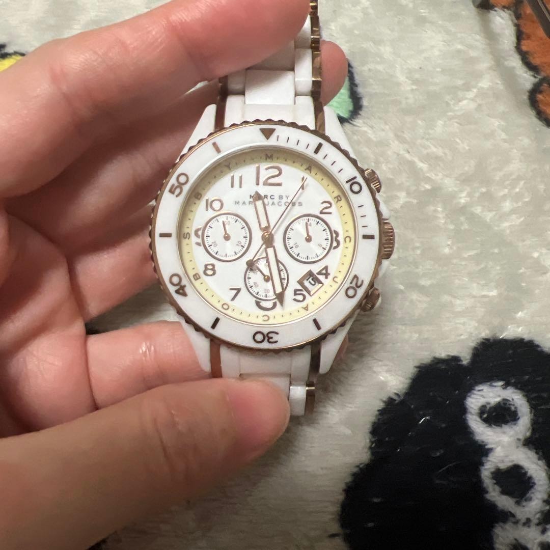 Marc by Marc Jacobs Chronograph MBM9510 White Ceramic