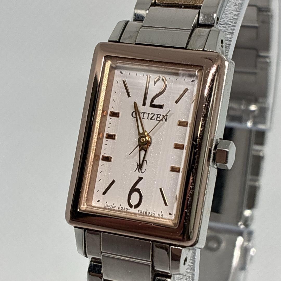 CITIZEN xC Women Solar Rectangular Wristwatch