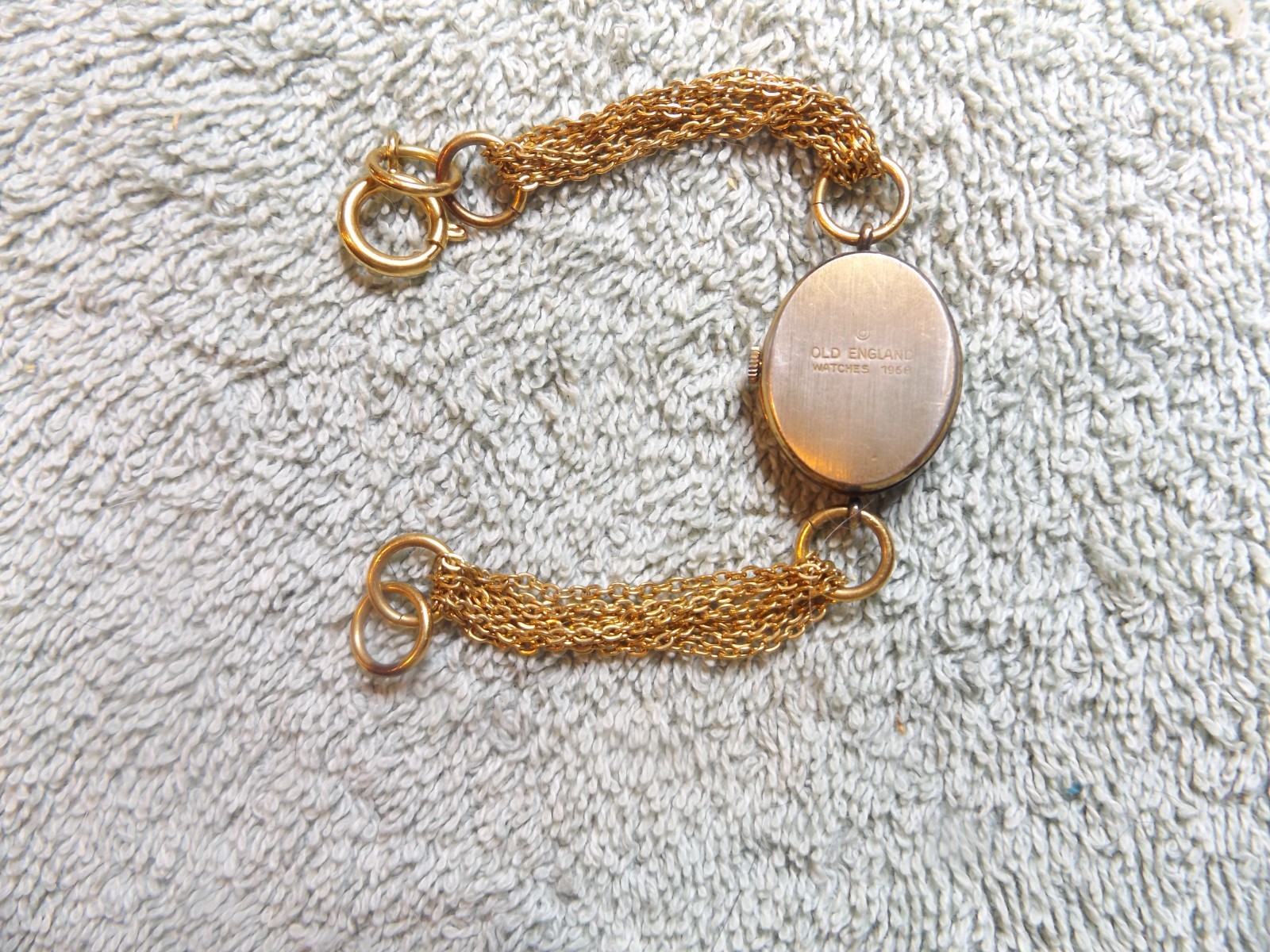 Vintage Jura Watch Co. Old England Ladies Watch One Jewel Not Running