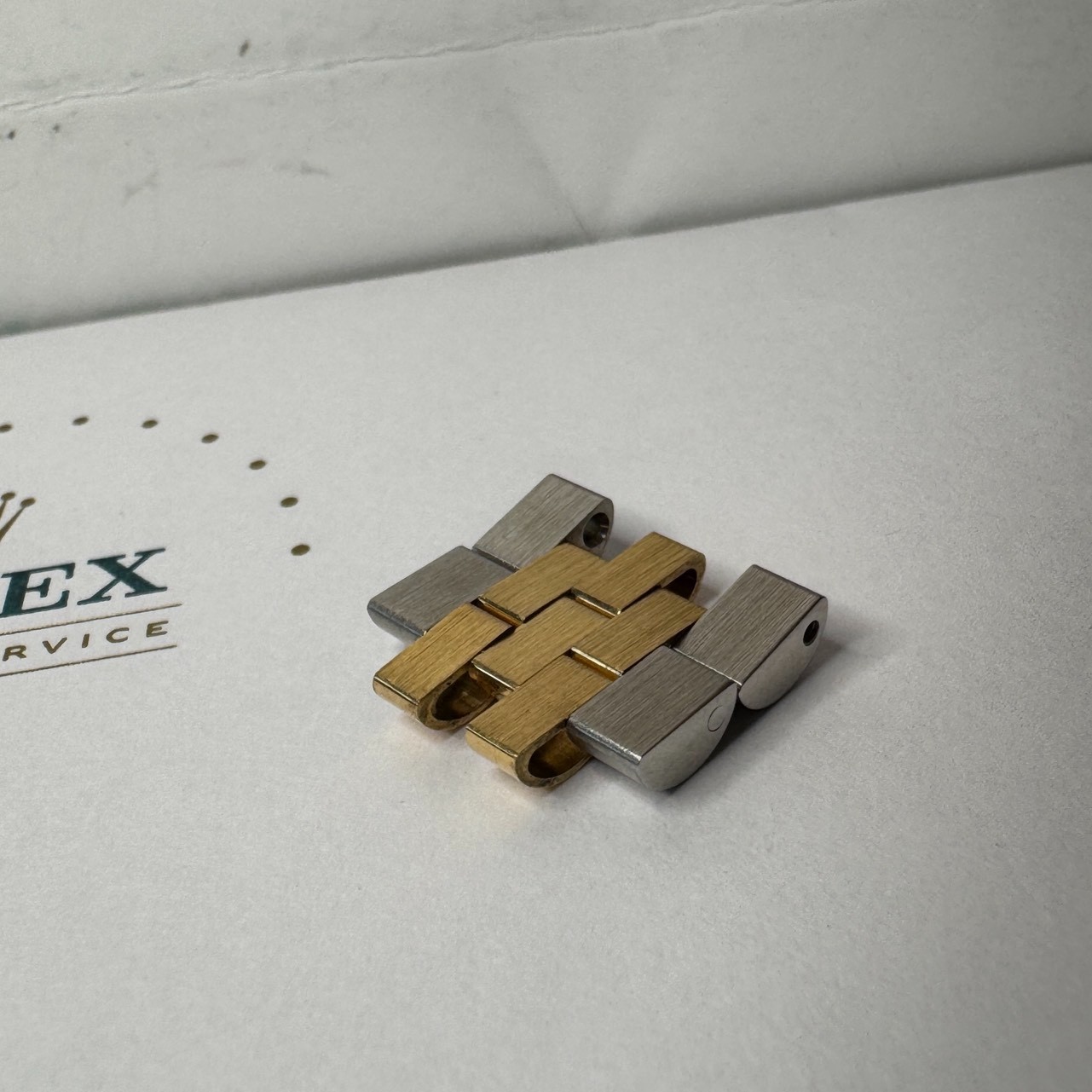 ROLEX 2Link for DATEJUST 16233 16013 YG×SS 15.5mm×5.5mm FZ8727