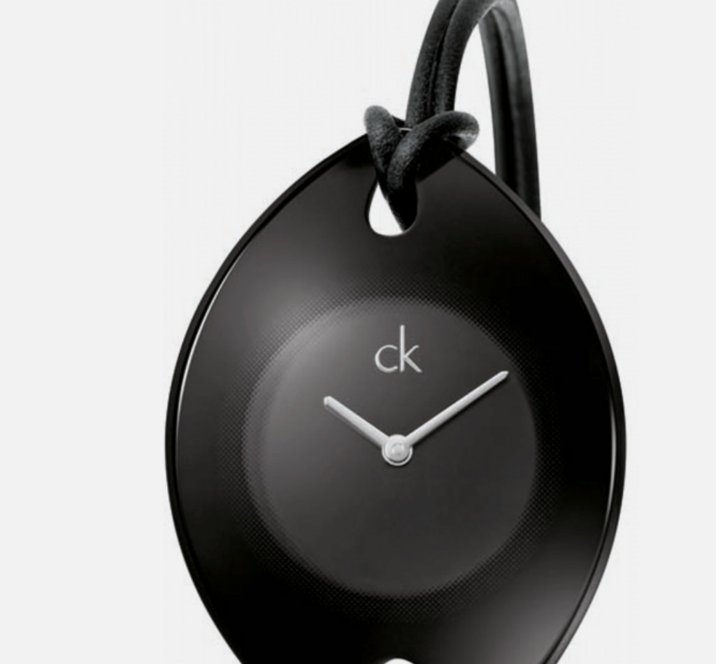 Calvin Klein K33234 Black Suspension Watch Original Leather Strap Bracelet