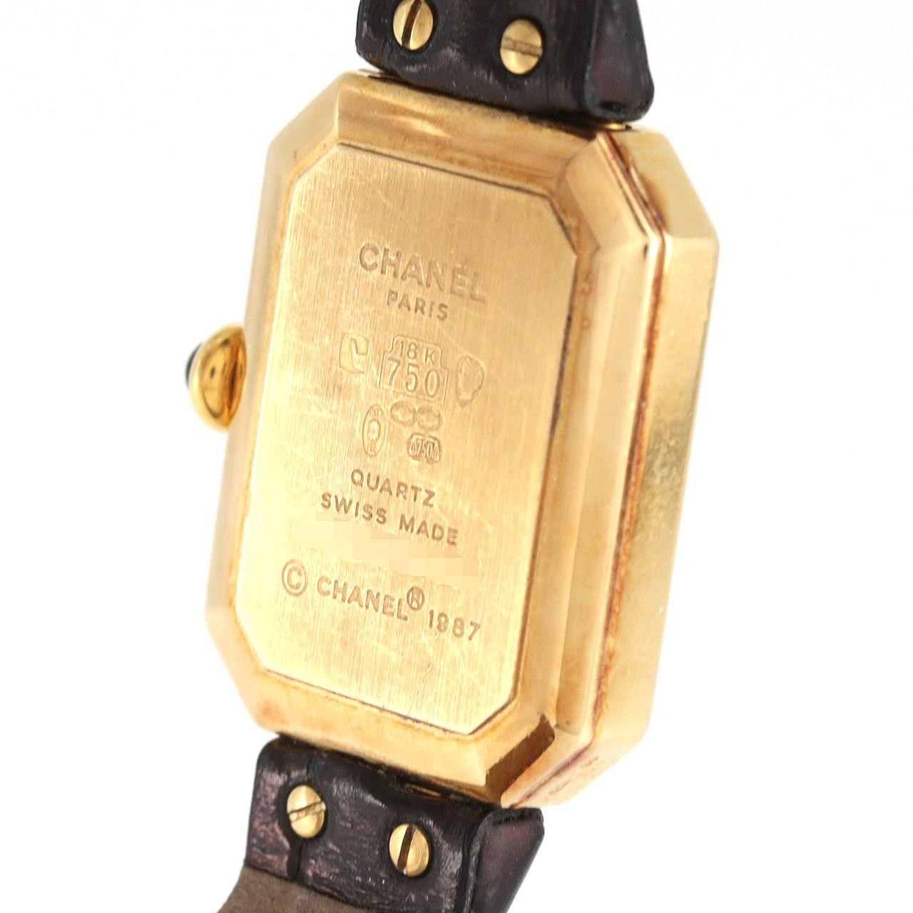 Authentic [Unserviced – Value Price] Chanel Première YG Quartz Watch #230-0…
