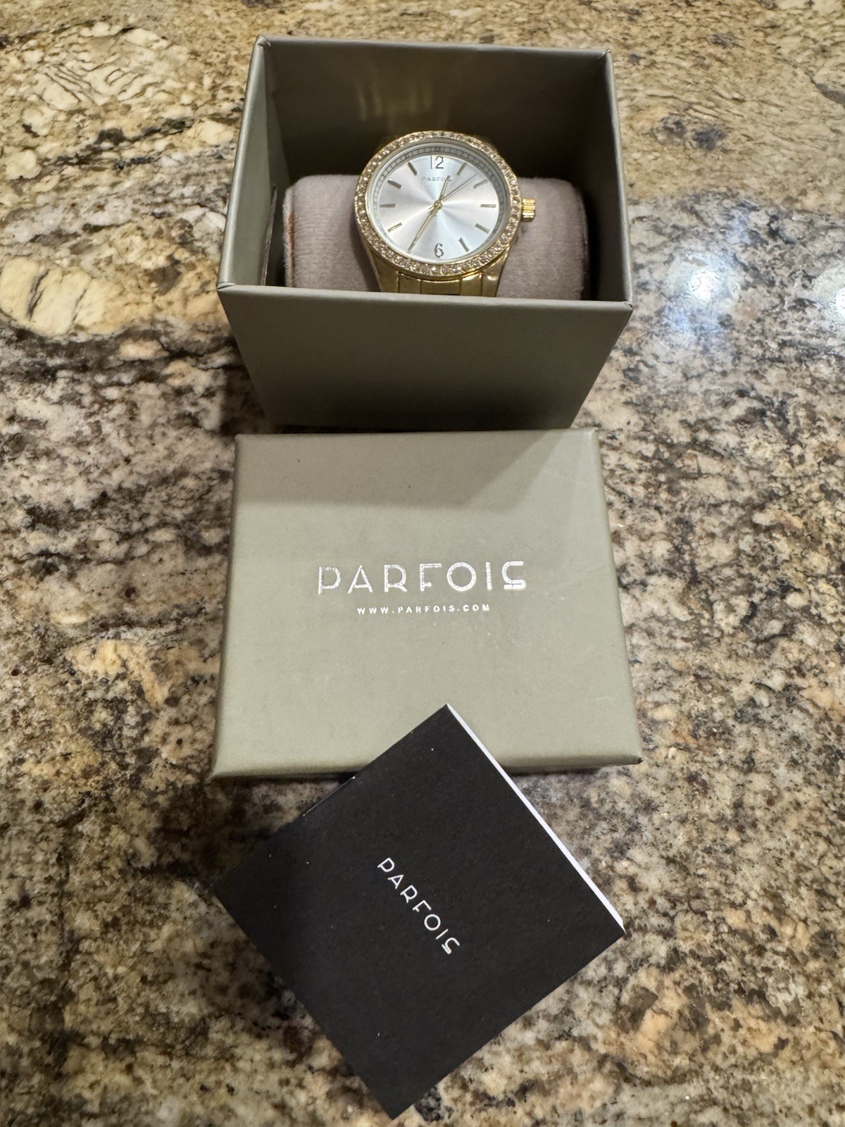 Parfois Gold Tone Classic Quartz Watch