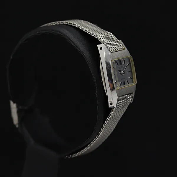 Working condition, excellent condition. Citizen 4-672887, gray dial, manual wind