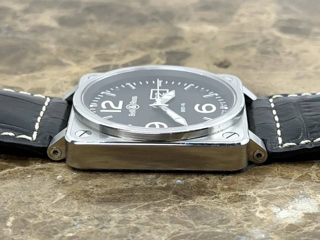 Bell & Ross BR01-96 Big Date Automatic 46mm with 4 sets of Straps Box Booklets