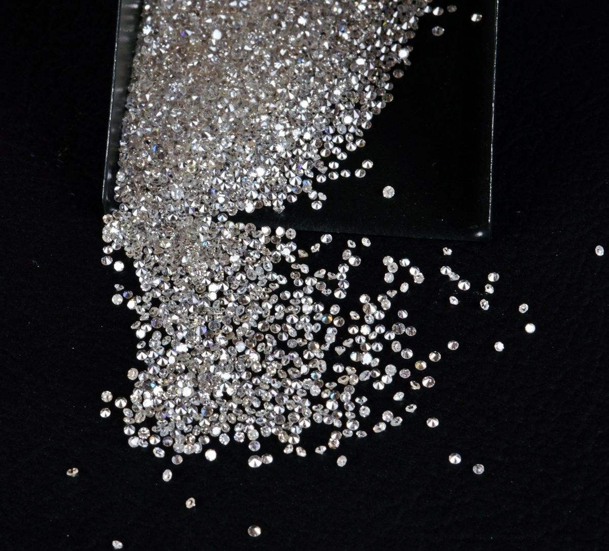 4.00 MM Loose Lab Grown CVD Diamond 4PCS Round EF Color, IF CLARITY Certified