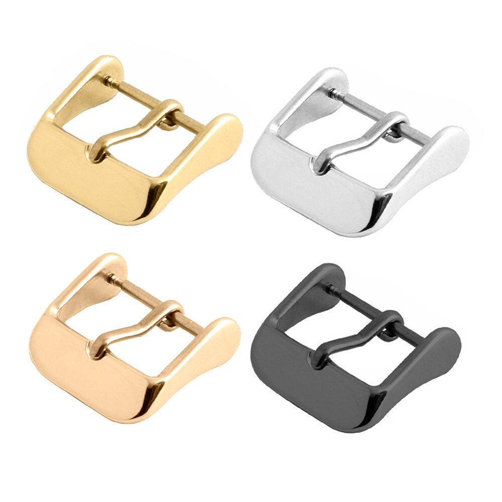 Stainless Steel Tang Buckle For Watch Strap Band 10 12 14 16 18 20 22mm
