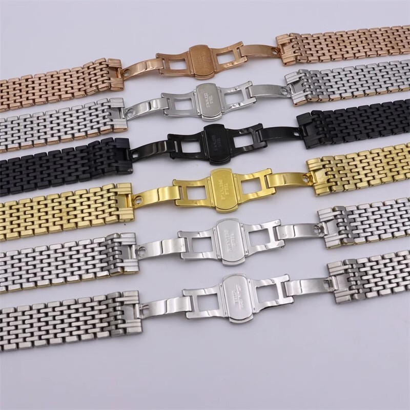 14mm 16mm 18mm 20mm 22mm Metal Bracelet Stainless Steel Watch Band Strap New