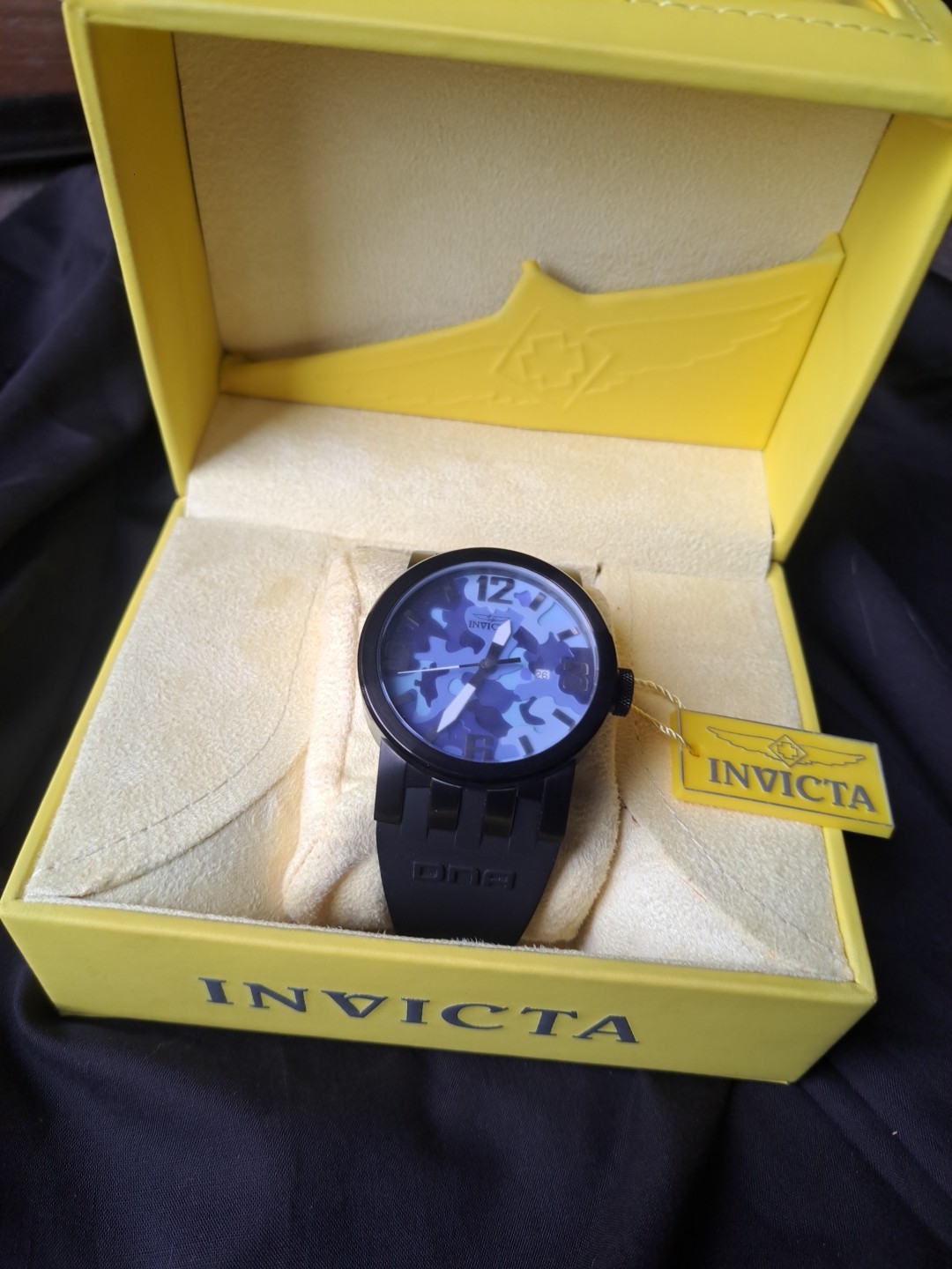 Invicta DNA Sports Camouflage 46mm Men’s Watch Model No. 10460. Swiss Movement