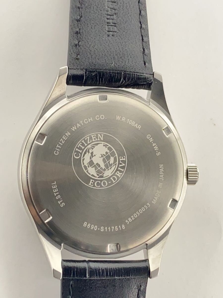 CITIZEN Solar Watch Analog Leather NVY BLK bv1120 15l