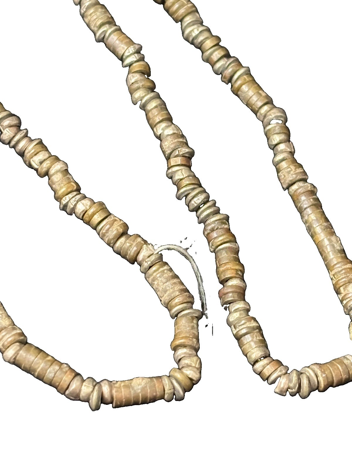Vintage African Trade Bead Necklace Large 30″