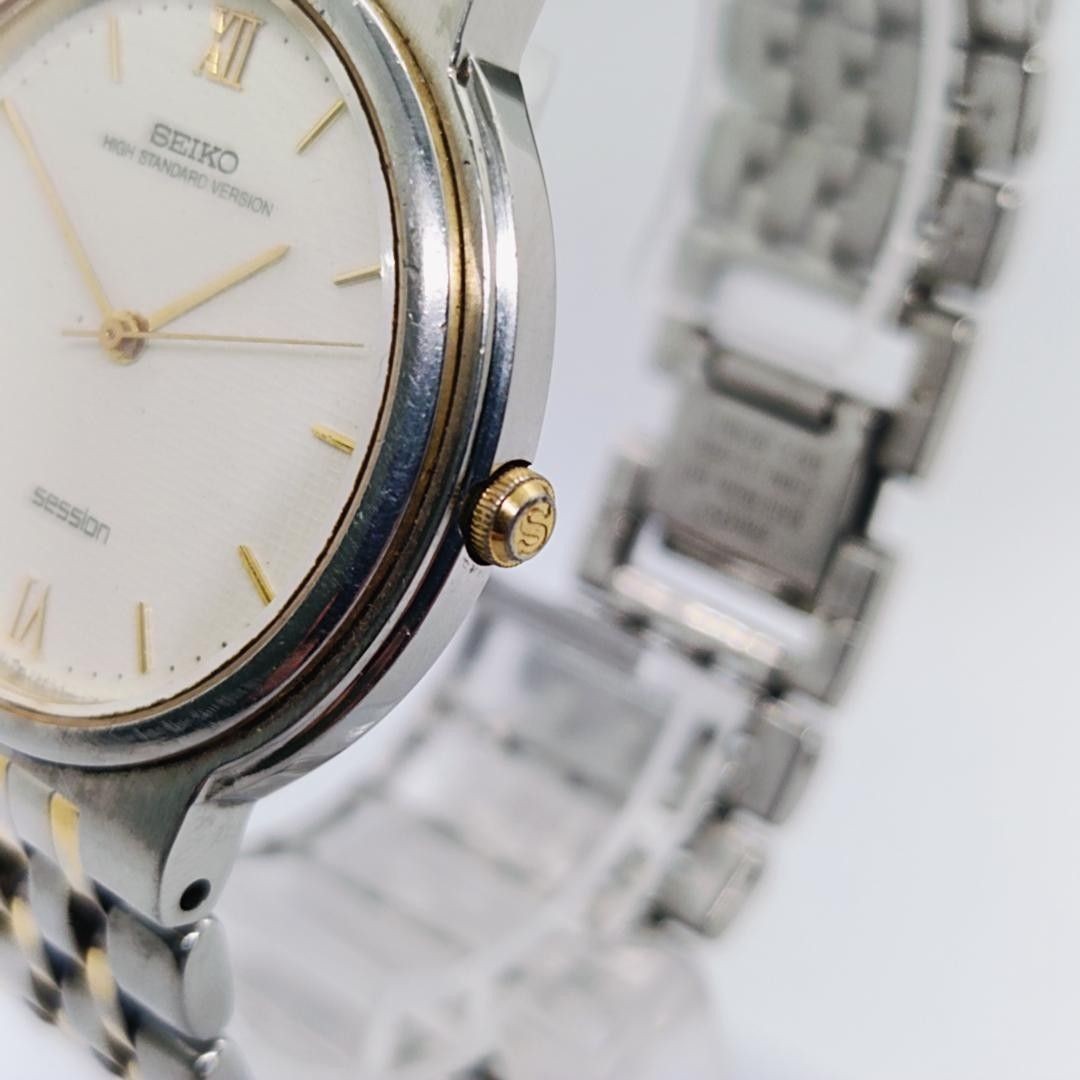 SEIKO 8N41 7010 session wristwatch quartz combination round working condition