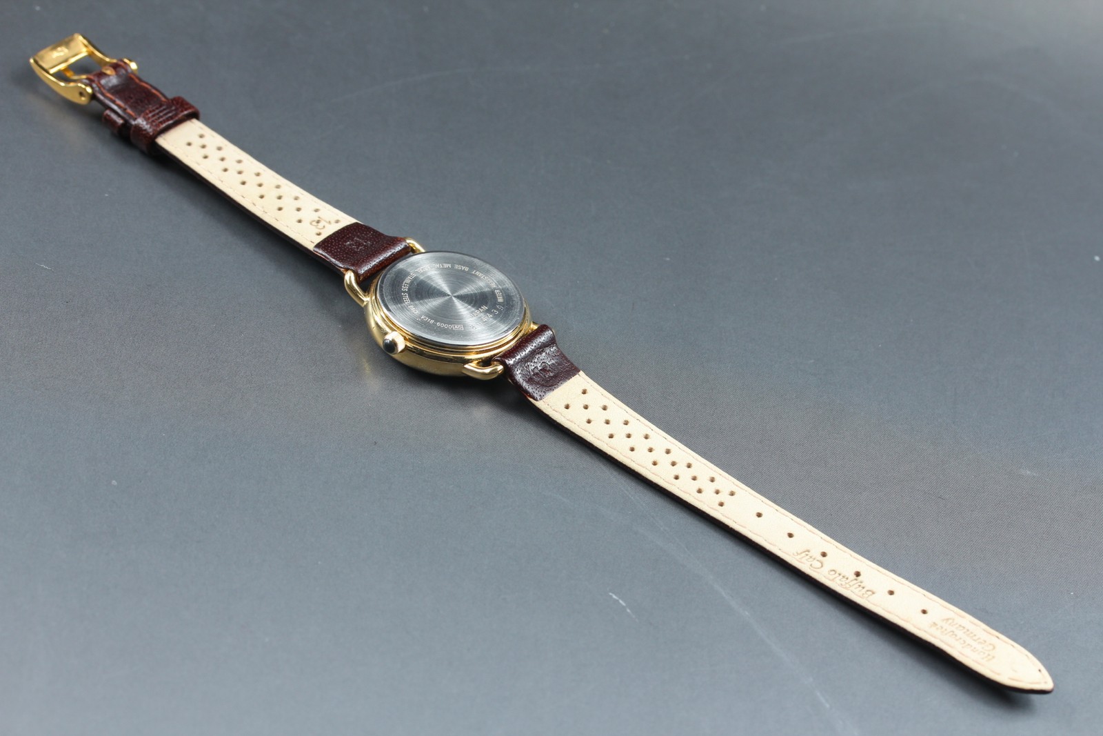 [Exc+5] SEIKO Alba V318-6000 Moon Phase Gold Dial Quartz Women’s Vintage Watch