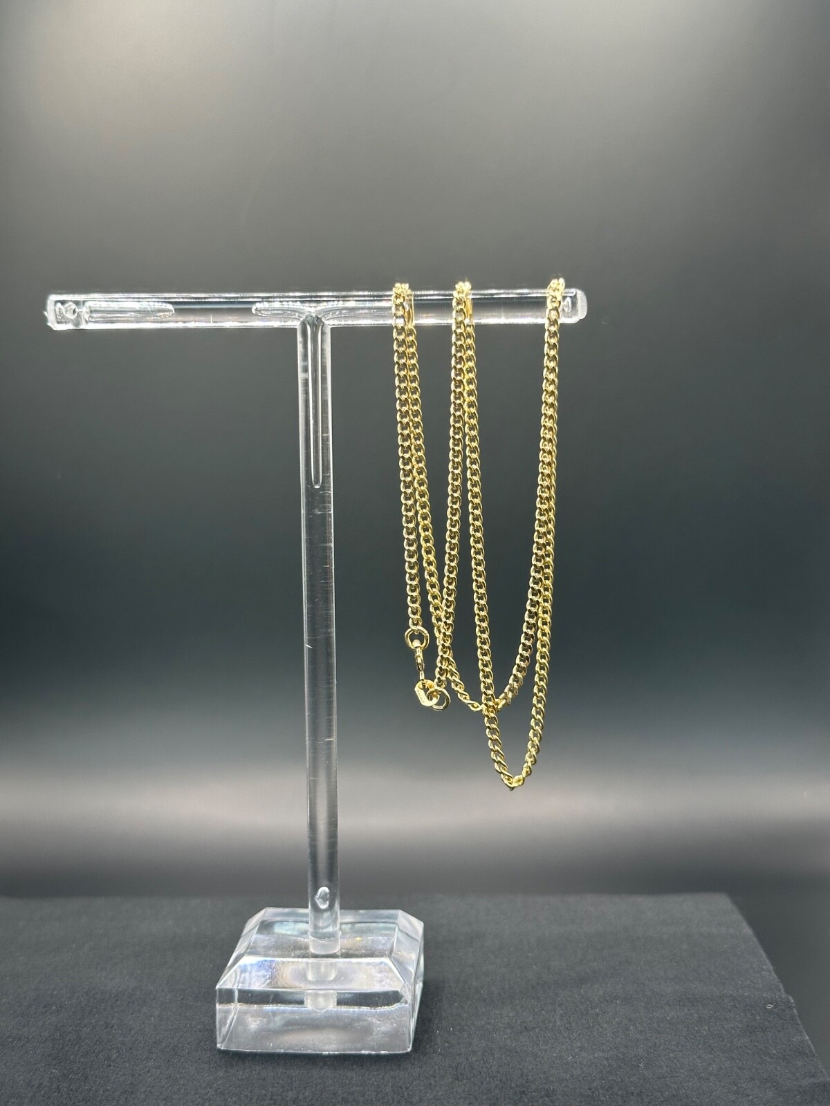 14K Yellow Gold Curb Link Chain Necklace 18″2.2mm 2.75g 585 Stamped Real Genuine
