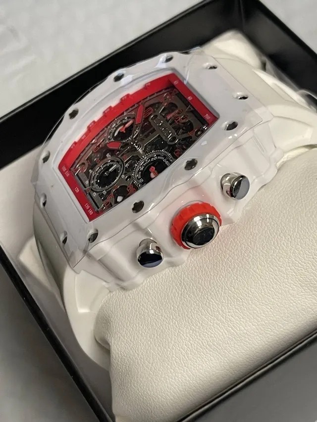 Invicta 69769 S1 Red And White Case Chronograph