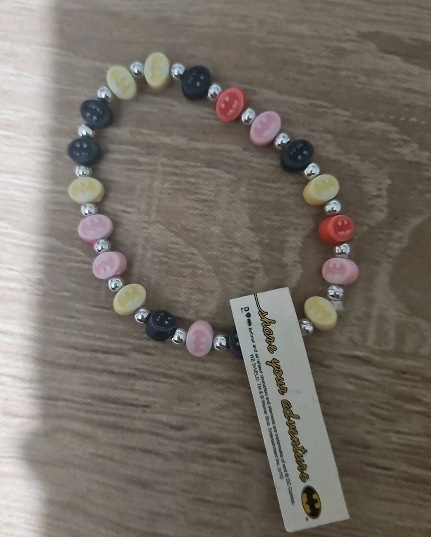 Mixed Lot Of 10 Trrtlz Kids Stretch Bracelets Frozen Despicable Me Pig Superman