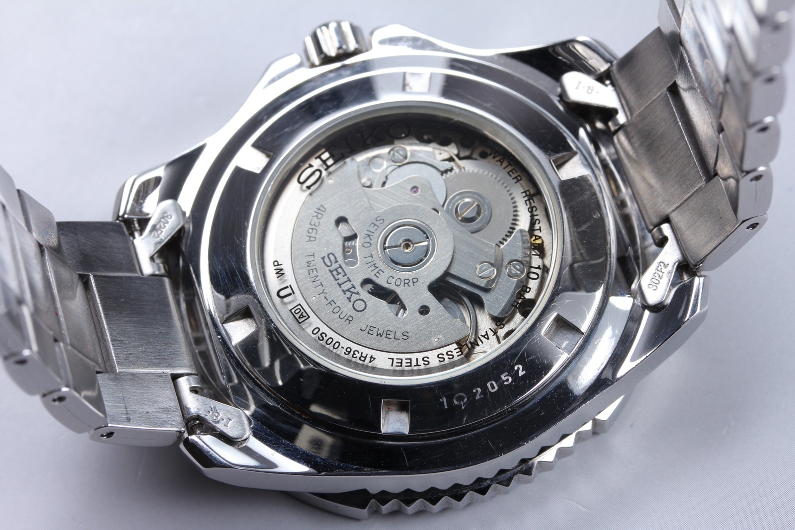 Seiko 5 Sports 4R36-00S0 Green Black Dial Day Date Automatic Watch From JAPAN