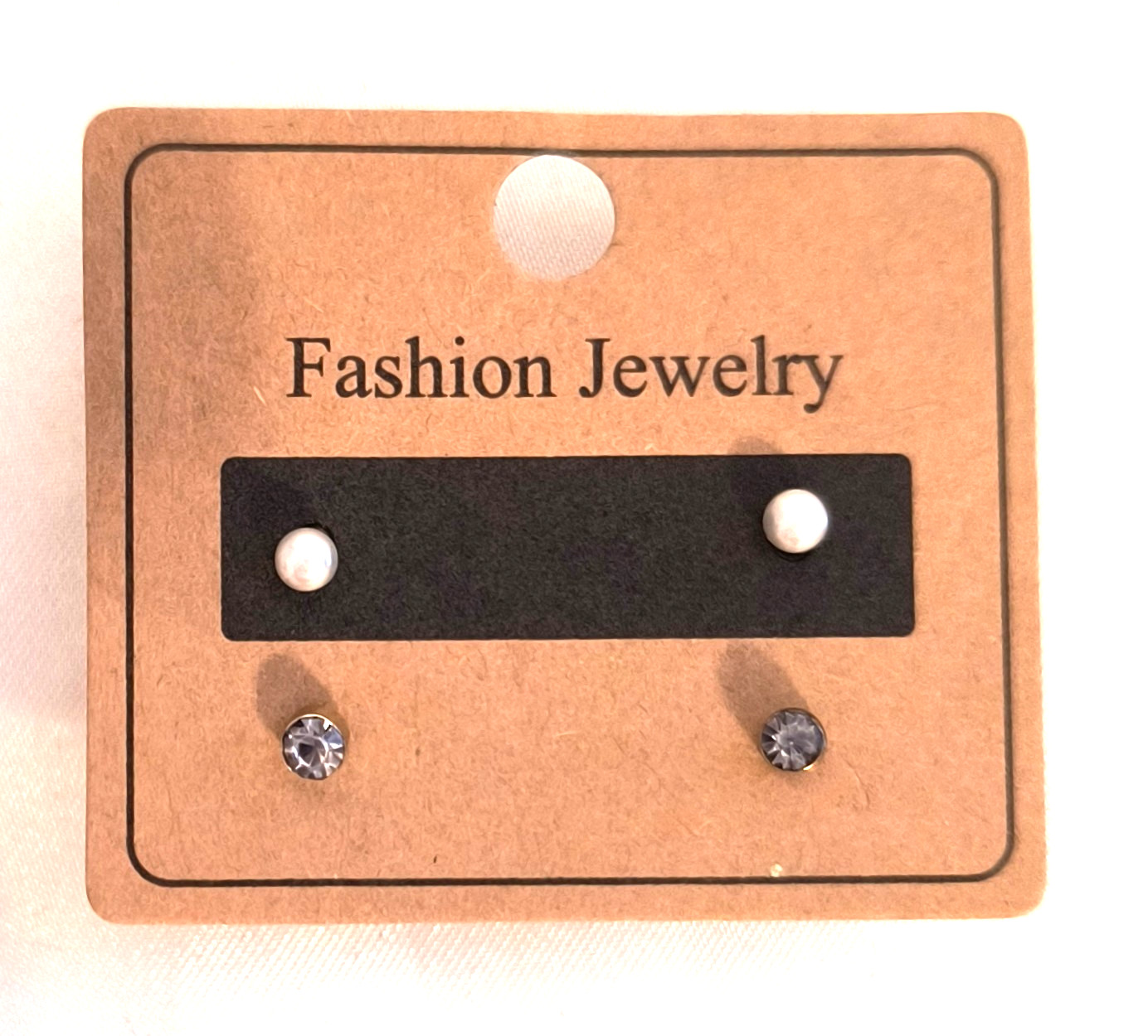 New Fashion Jewelry 2 Girls Petite Stud/Post Earrings Imitation Pearls Crystals
