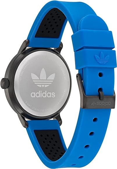 ADIDAS STYLE CODE ONE AOSY22019 Silicone Blue Grey Sub 50mt Watch