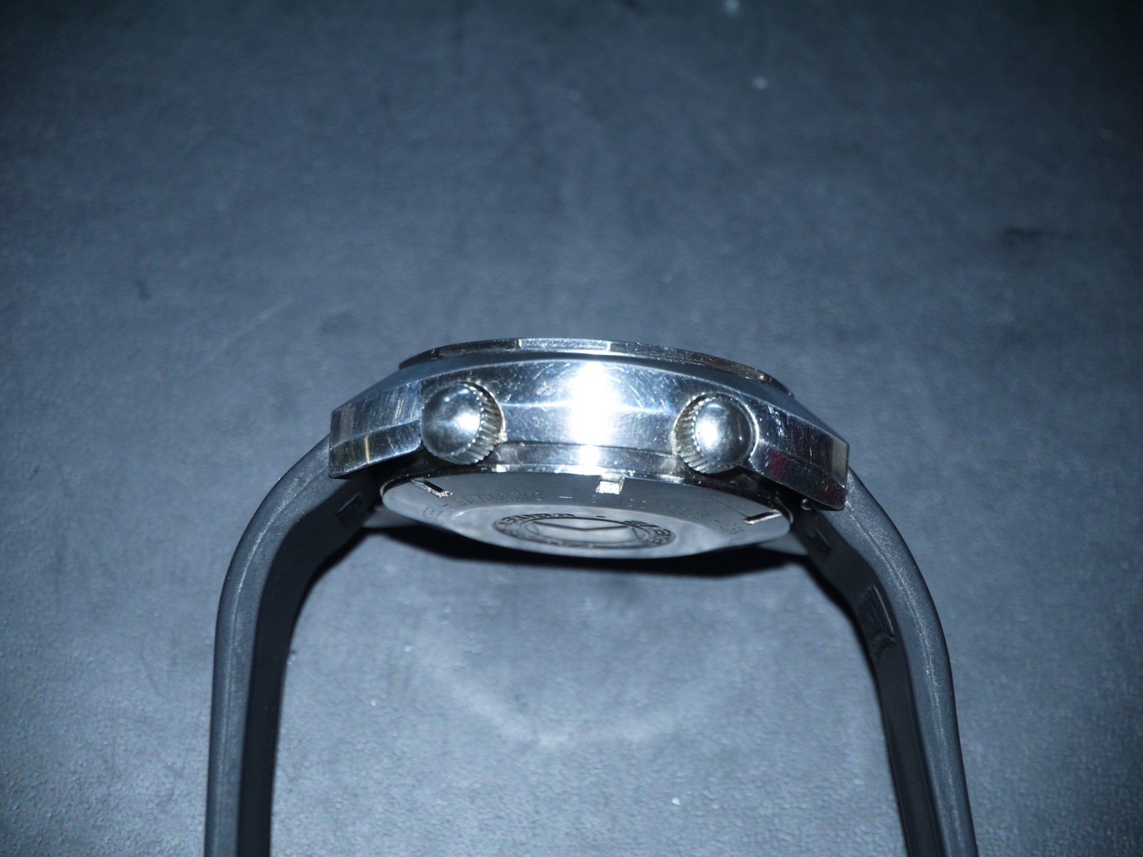FAVRE LEUBA, DEEP BLUE, 1960’s, 40mm. Stainless, Tropical, Serviced