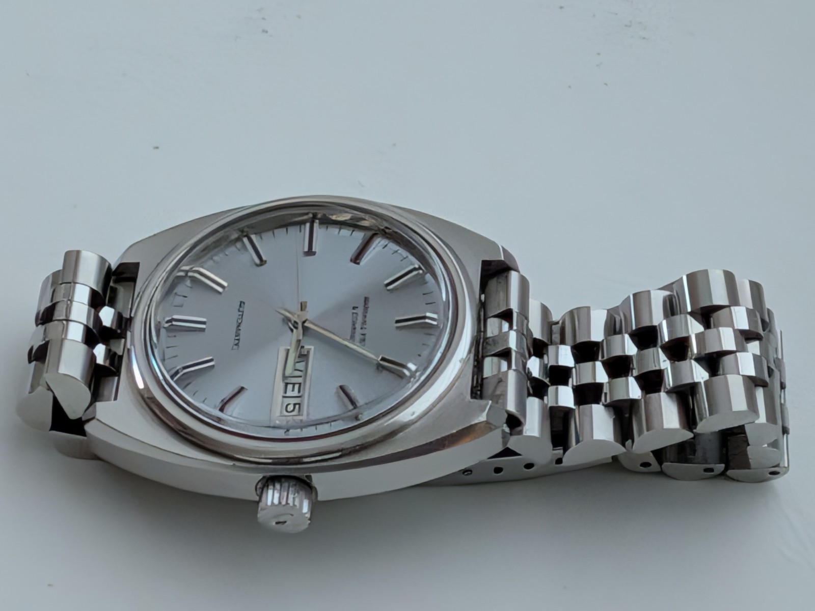 Marshall Field & Company Swiss Made Men’s Automatic Watch Nice! Runs&Looks Great