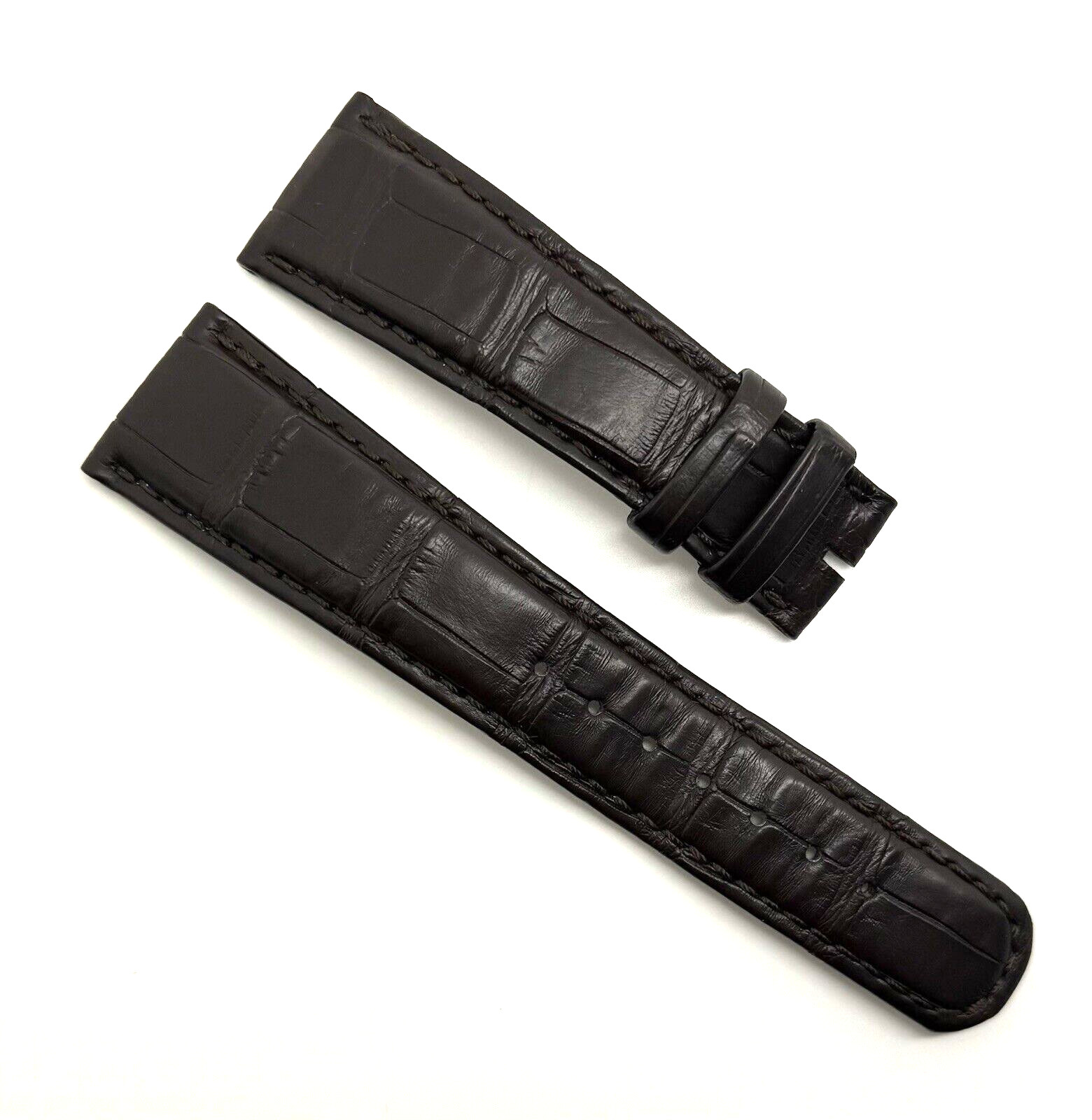 Authentic A. Lange & Sohne 22mm x 18mm Brown Alligator Watch Strap Band OEM