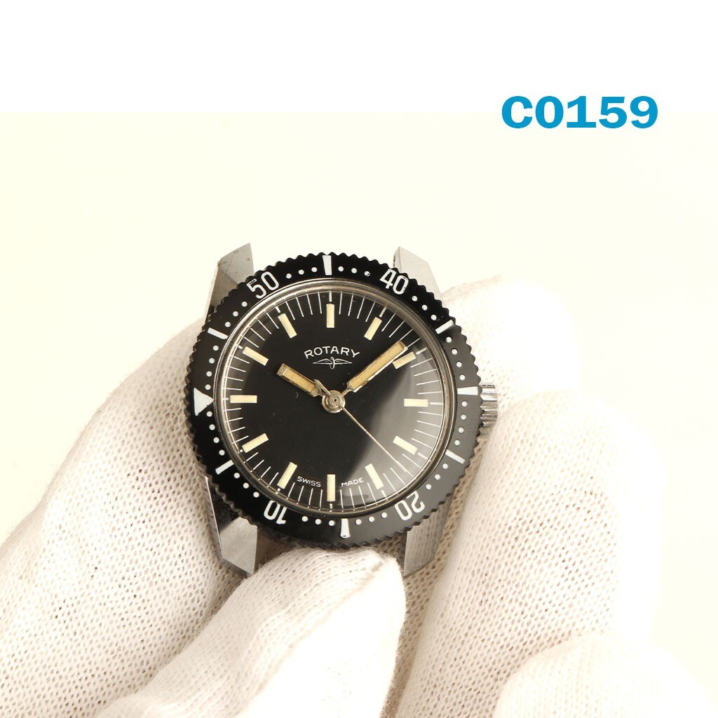Original Vintage Swiss Made Watch Case, Water Proof #C0159#.