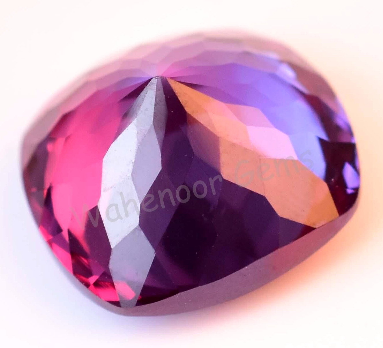 11.25 Ct Natural Color Change Alexandrite Cushion AGL Certified Loose Gemstone