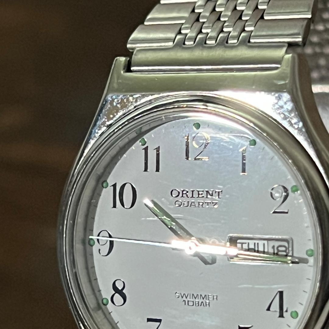 Orient RN AK0302B Wristwatch Automatic Black Dial Sun Moon Day Date Classic