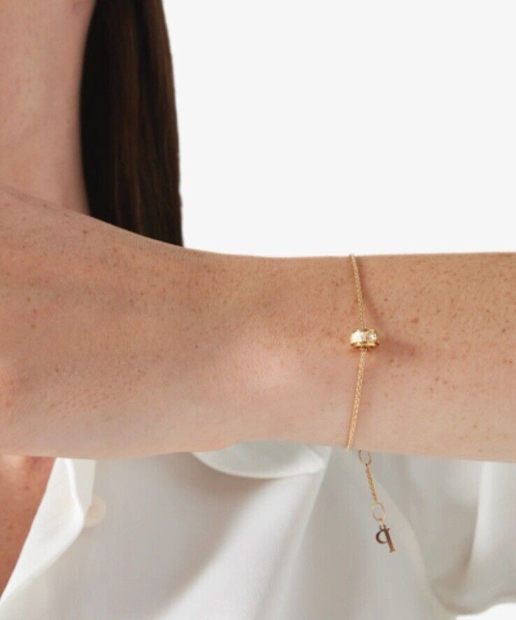 Piaget 18k Rose Gold Possession Decor Palace Bracelet with One Diamond Full Set