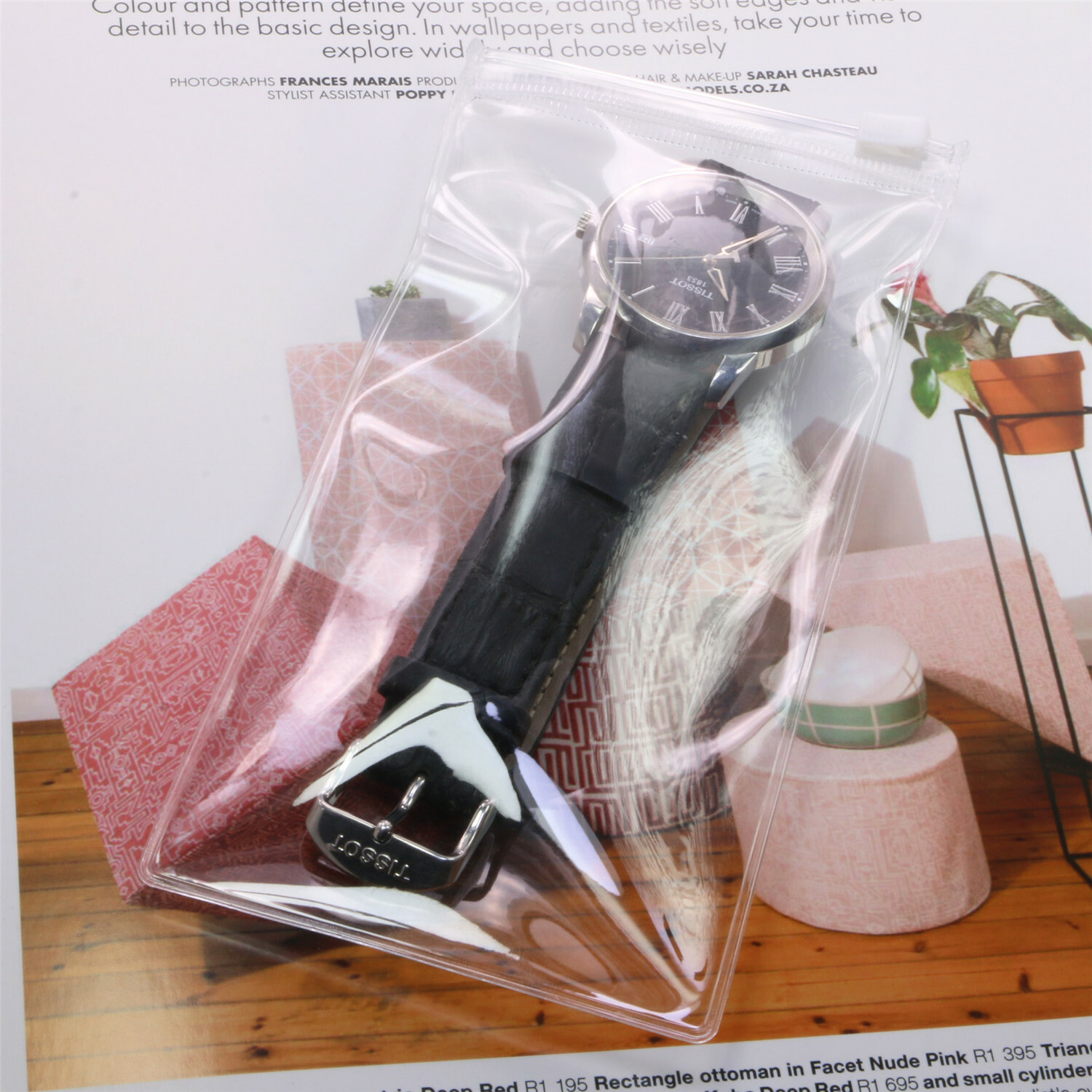 20-pack Clear PVC Bags Zip Lock Watch Pouch Jewelry Display Storage Case 16x11cm