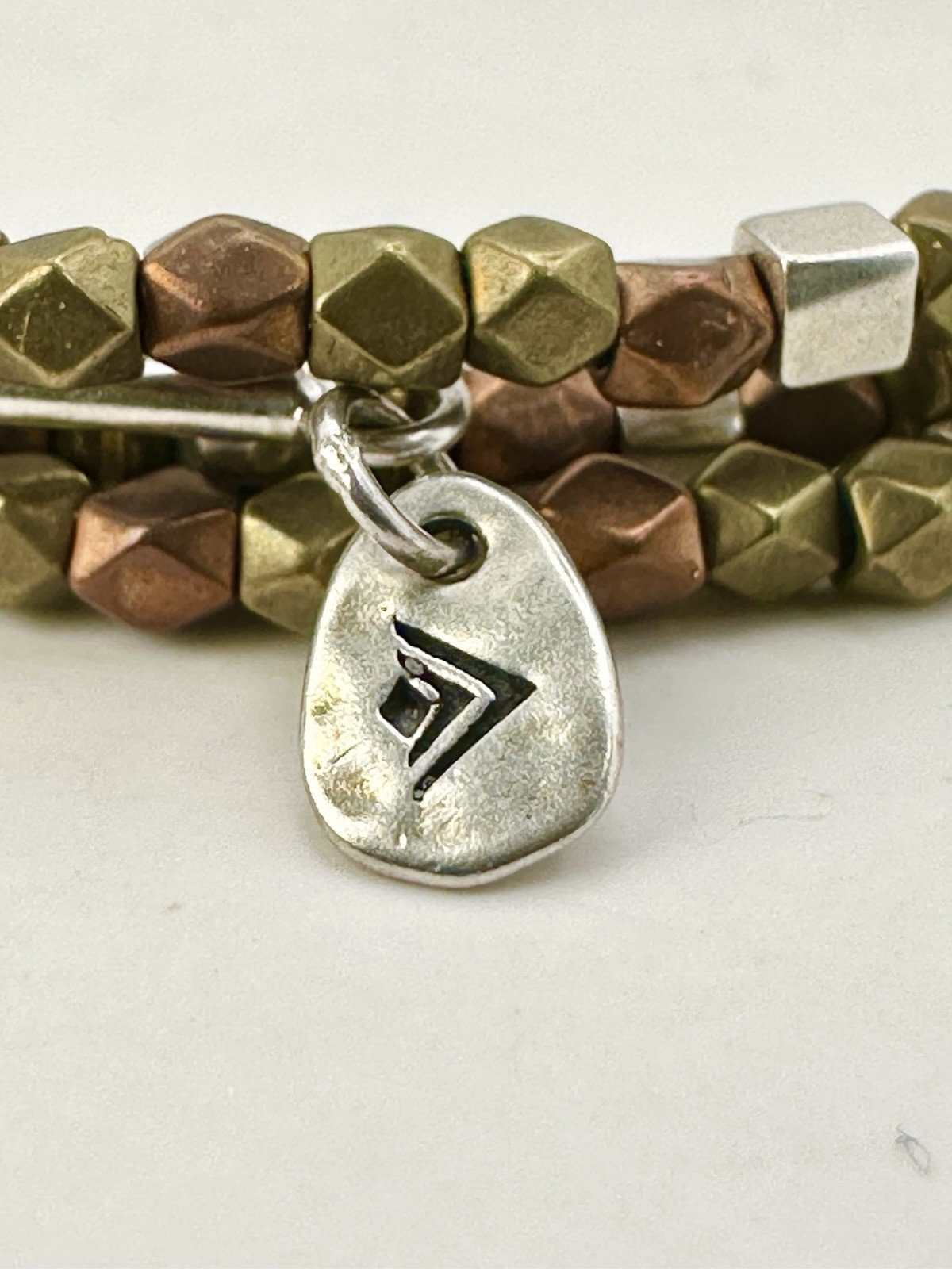 Silpada Retired Sterling Silver, Copper & Brass Wire Wrap Bracelet