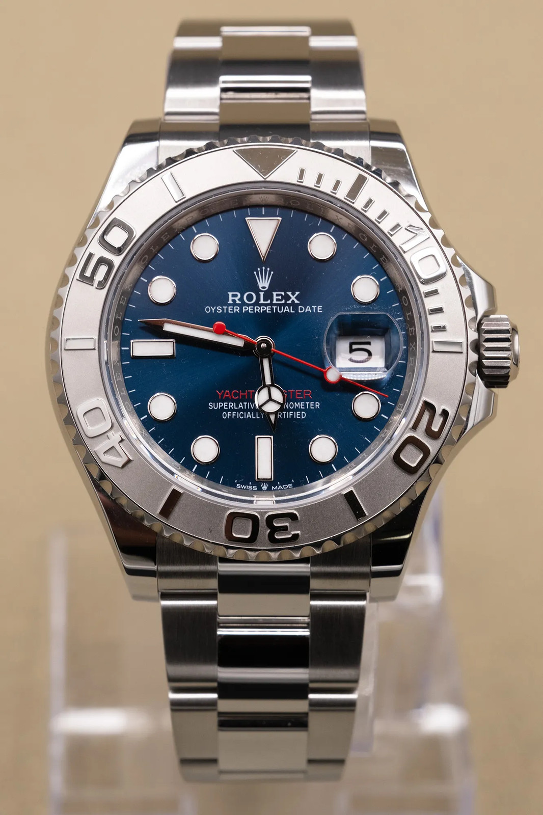 2023 Rolex Yacht-Master Blue Dial Complete