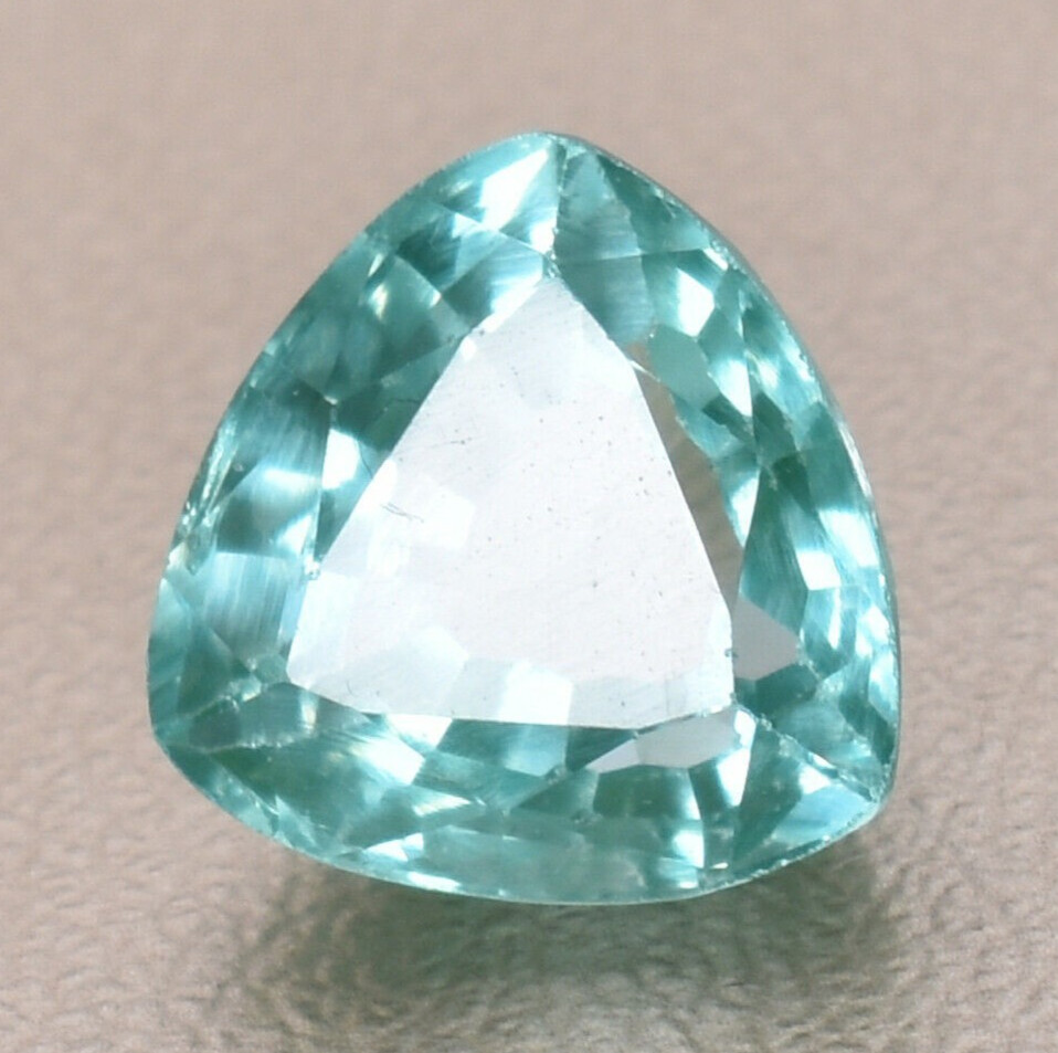 Natural Green Tourmaline Paraiba Trillion Cut 6.80 Ct Loose Gemstone 4 Jewelry