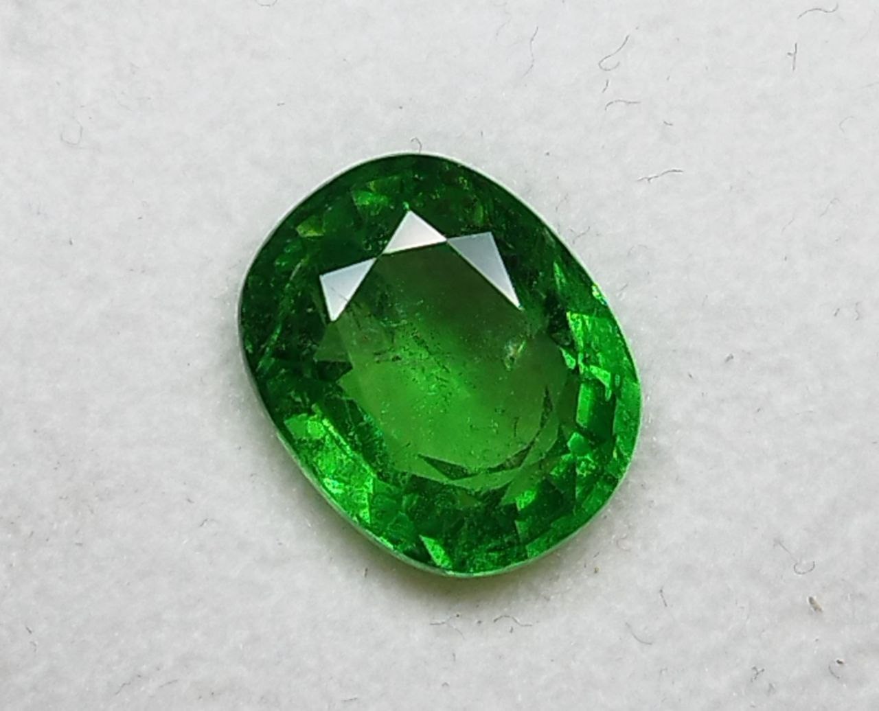 INVESTMENT 4.66ct GIA Certified Natural Vivid Green Tsavorite Garnet Loose Gemst
