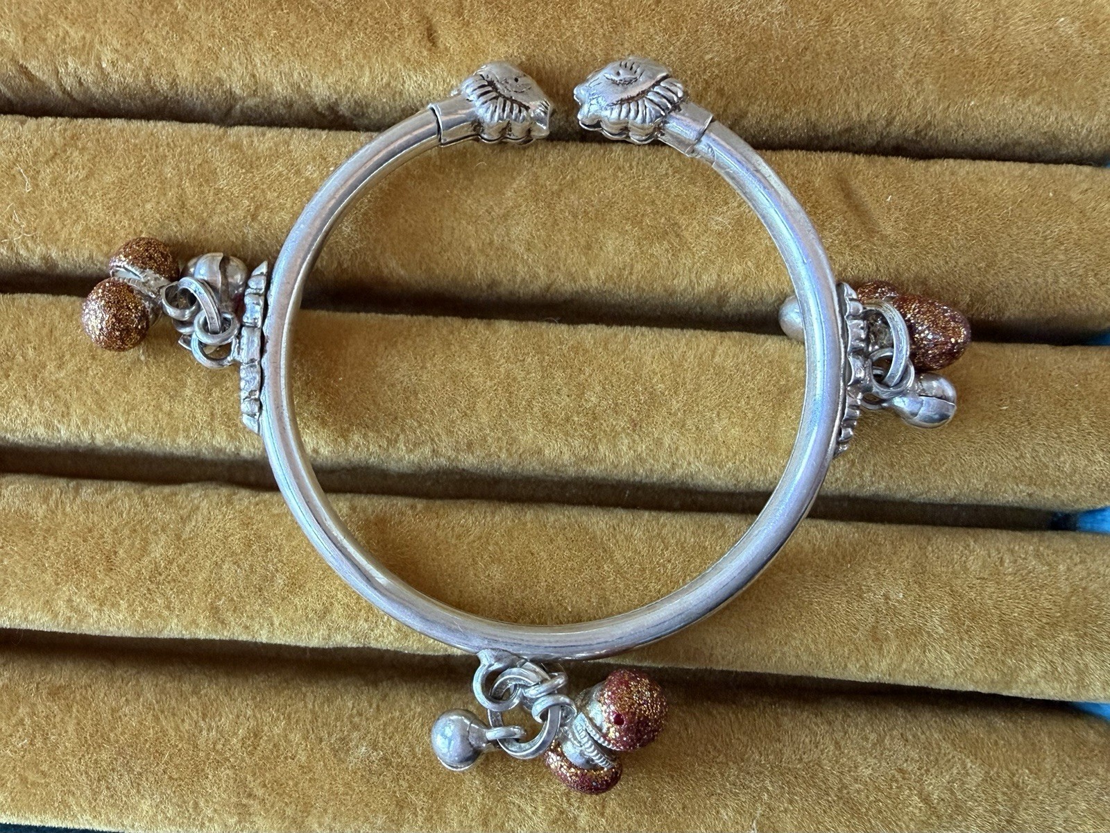 Sterling Silver Baby Child Bangle Baby Shower Silver Bell Anklet Bracelet