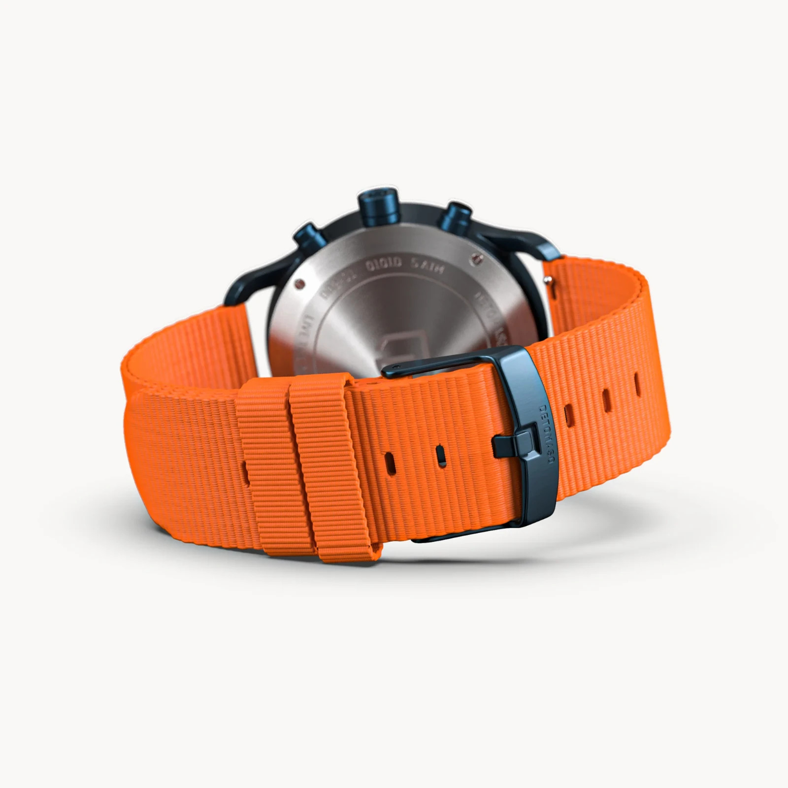 DETOMASO SORPASSO CHRONOGRAPH VELOCITÀ BLUE ORANGE 42mm MSRP $219 🔥NEW🔥