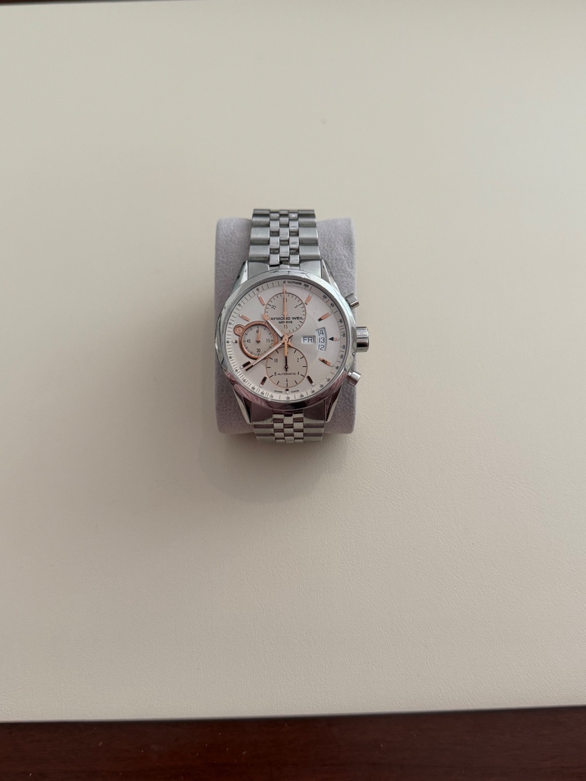 RAYMOND WEIL Freelancer Ivory Dial Men’s Watch