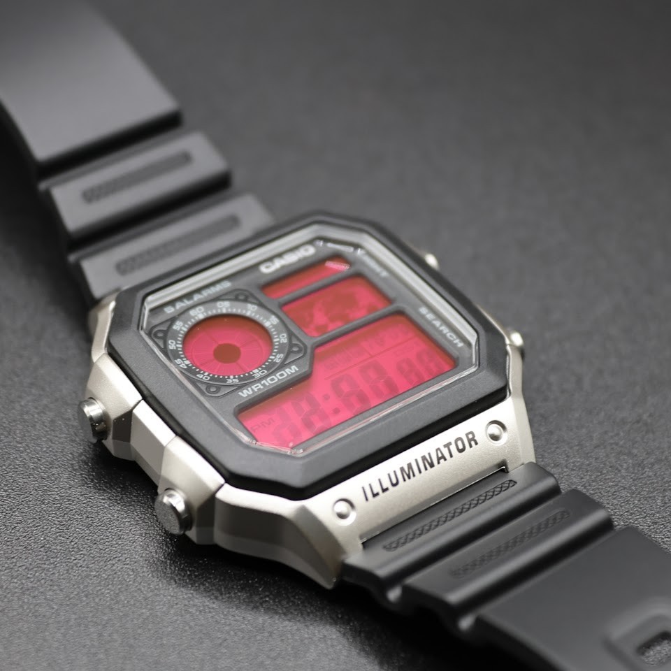 PINK | CASIO AE-1200WHD Royale | World Time Watch | Mod 🩷