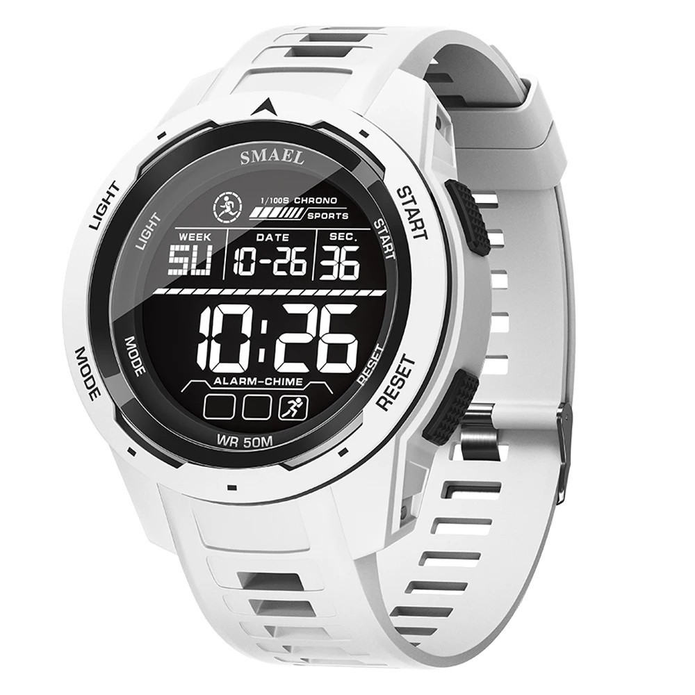 Men’s 50M Waterproof Sport Digital Military Smart Watch Gym Fitness Running Gift