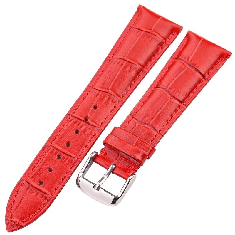Alligator Grain Genuine Leather Watch Band Quick Release16mm/18mm/20mm/21mm/22mm