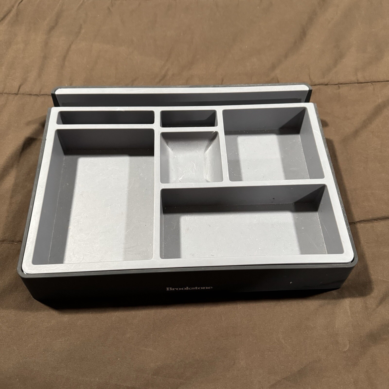Brookstone Tech Dresser Valet Organizer Charging Station