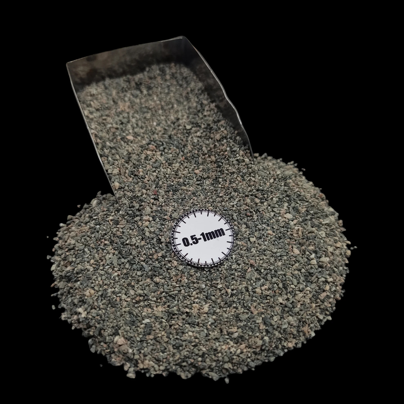 Black Tourmaline Mica 0.5-1mm Stone Granules for Resin Jewelry Decor