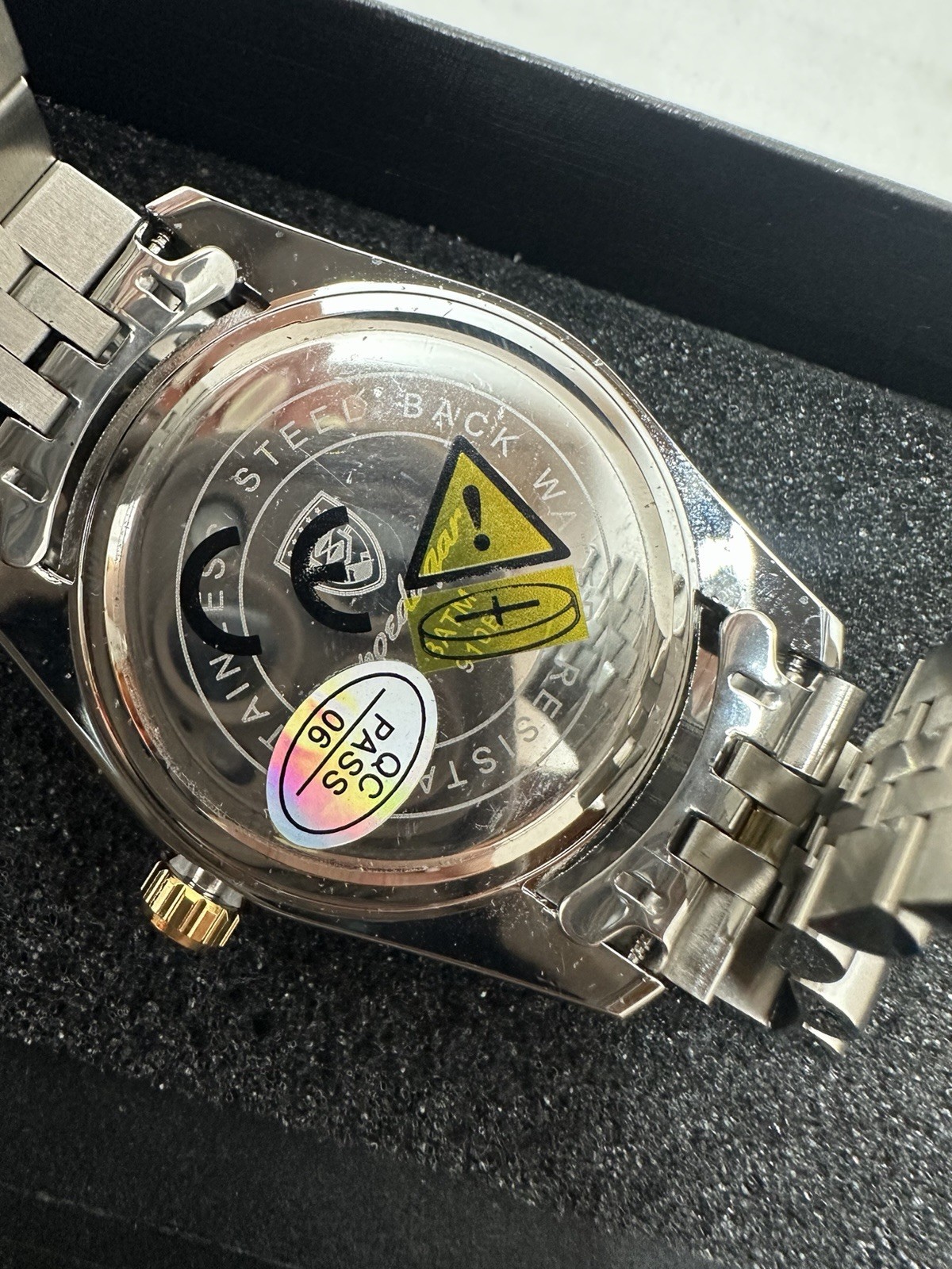 Poedagar classic luxury low-key business quartz men’s watch