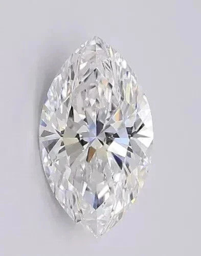 5.05 Cts MARQUISE Cut F Color VS2 Clarity IGI Certified Lab Grown CVD Diamond