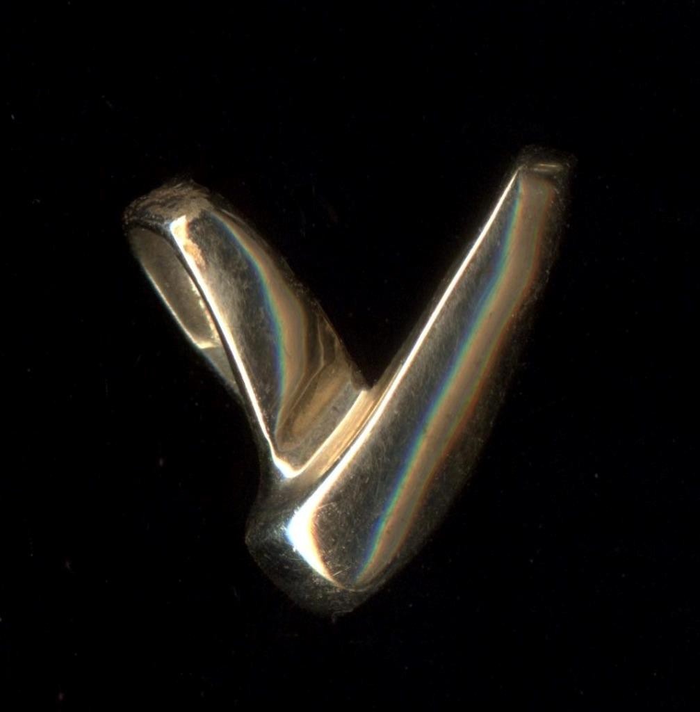 New 10K 1.23 Gram 16mm Fine Solid Yellow Gold Basic Minimalist Slide Pendant (qn